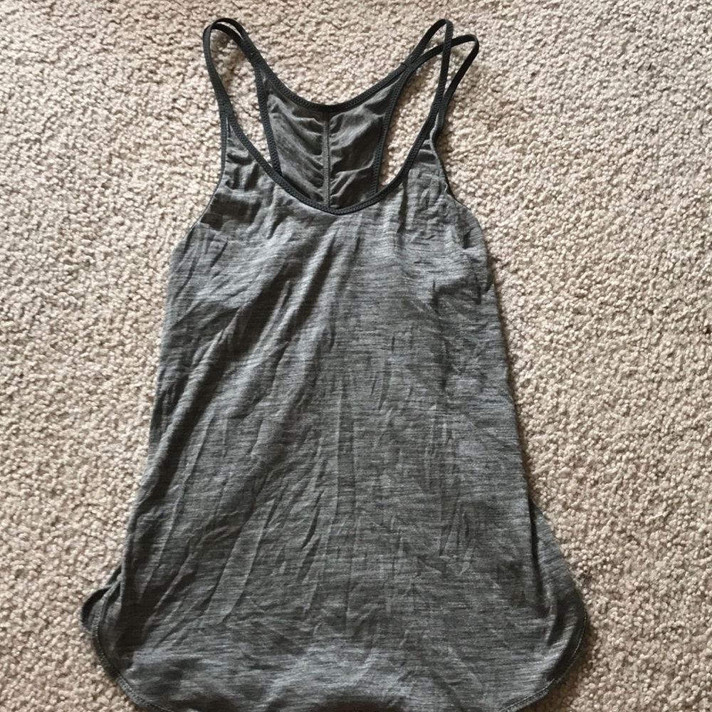 Lululemon green tank top